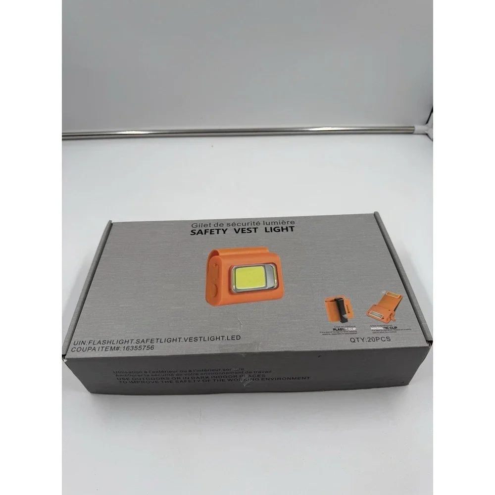 Safety Vest Light High Brightness‎ Vest Light 20 Pack